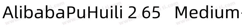 AlibabaPuHuili 2 65   Medium字体转换